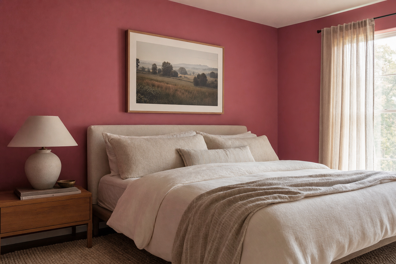 Baked Bahama by Valspar on interiors