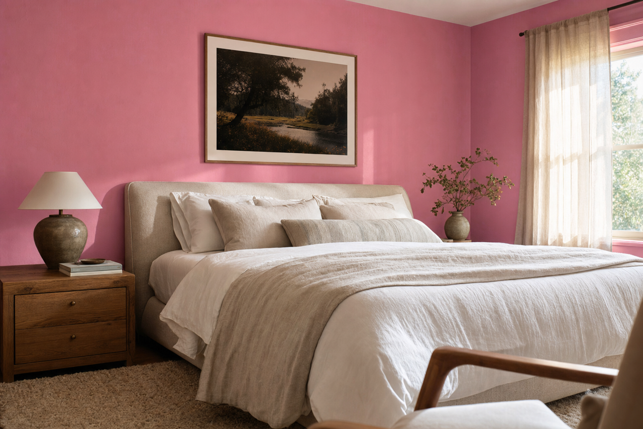 Peruvian Pom Pom by Valspar on interiors