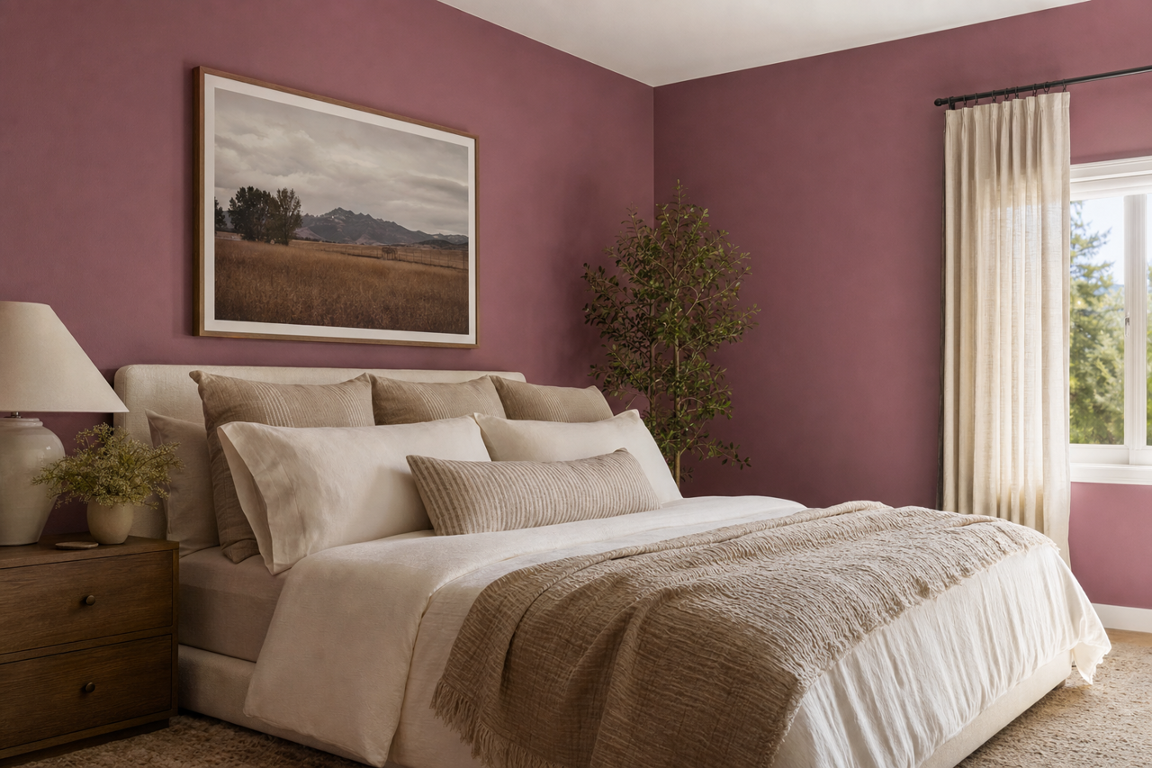 Valley Bloom by Valspar on interiors