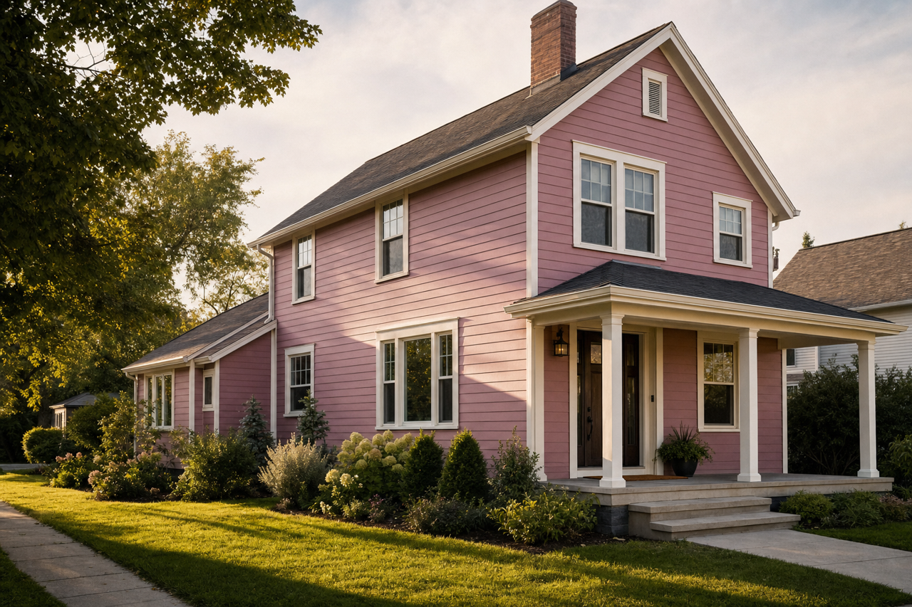 New Bud by Valspar on exterior
