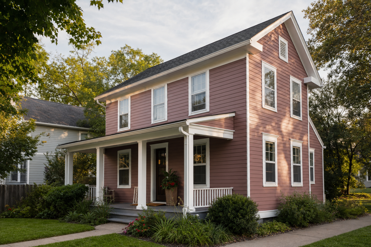 Fruitwood by Valspar on exterior