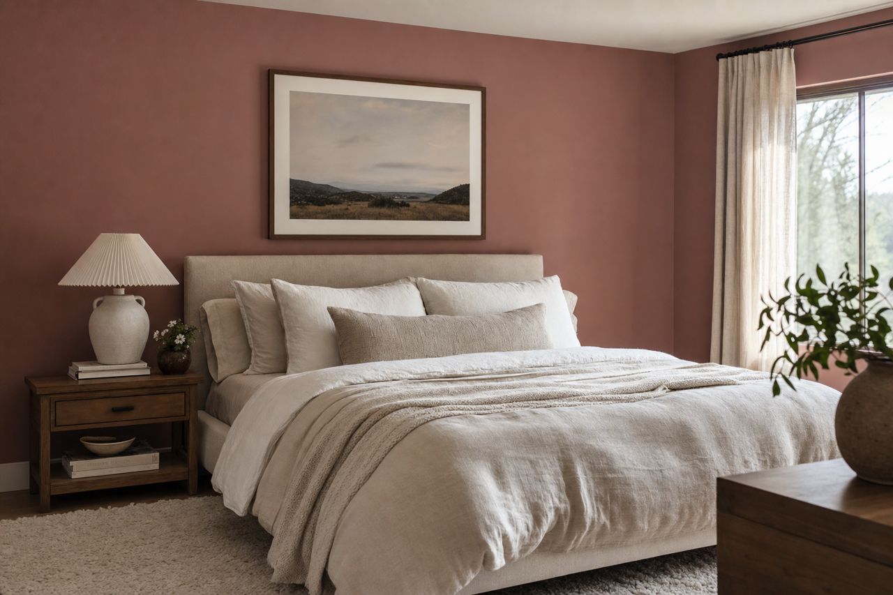Fruitwood by Valspar on interiors