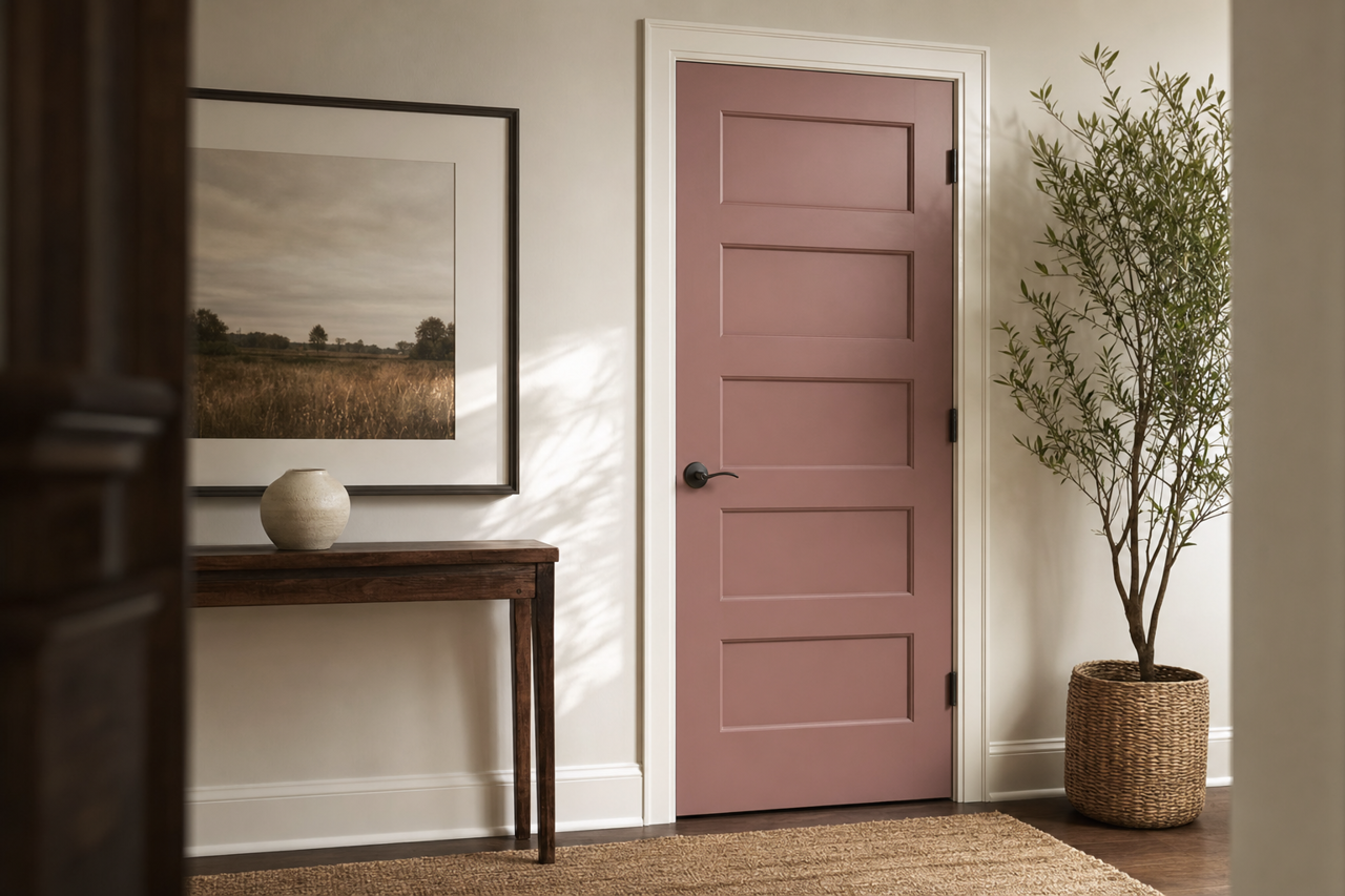 Southern Road by Valspar on interior-doors