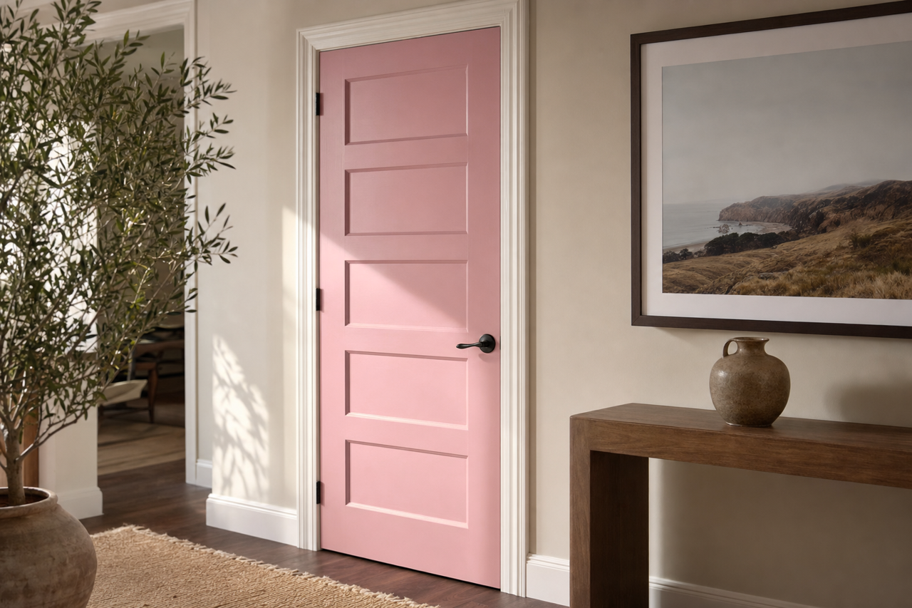 Thistle Field by Valspar on interior-doors