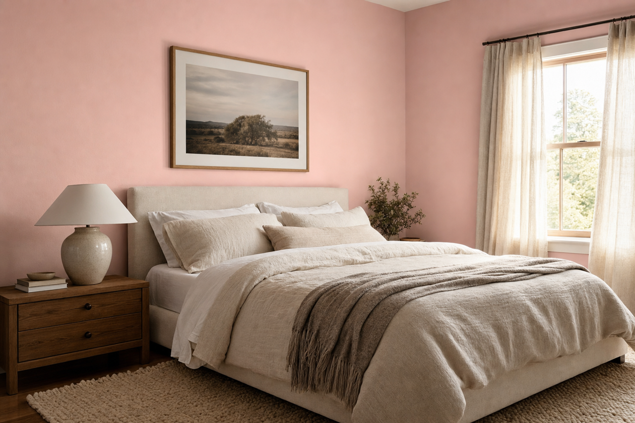 Sweet Baby's Breath by Valspar on interiors