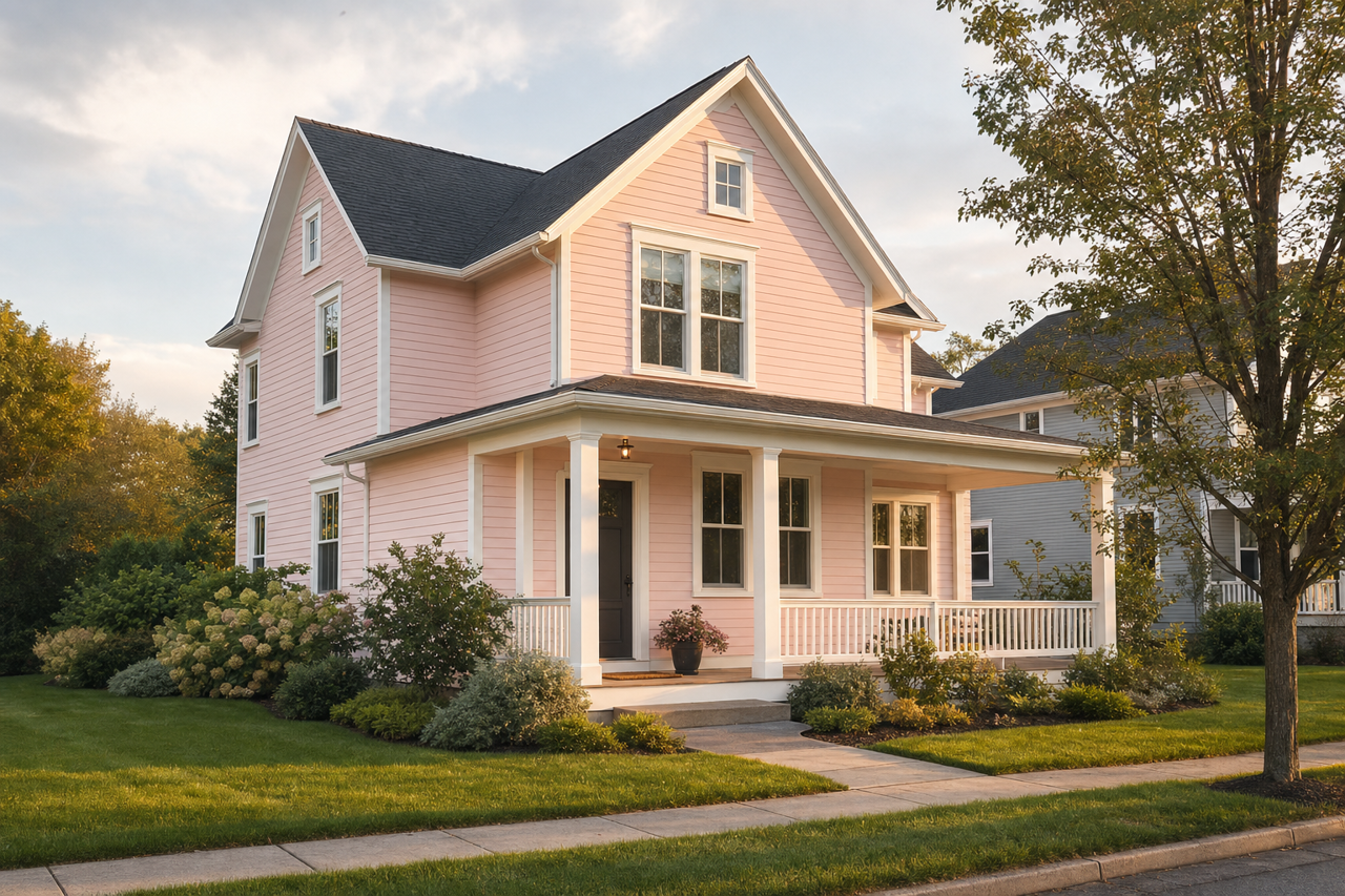 Water Lily Bloom by Valspar on exterior