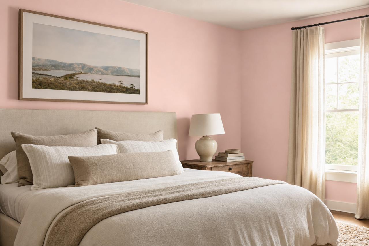 Water Lily Bloom by Valspar on interiors