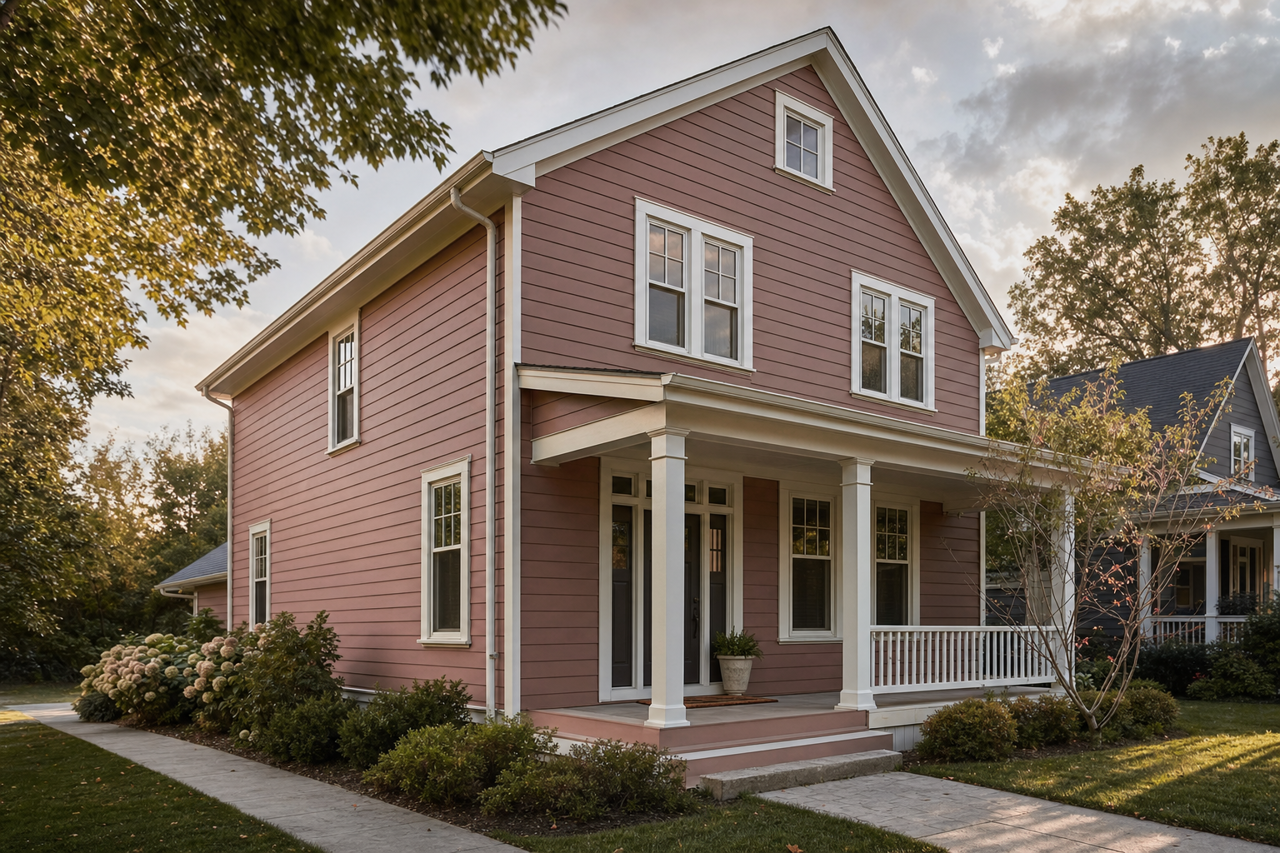 Apache Clay by Valspar on exterior
