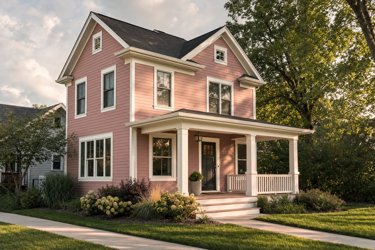 Canyon Earth by Valspar on exterior
