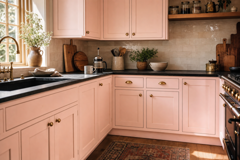 Delicate Pink Rose by Valspar