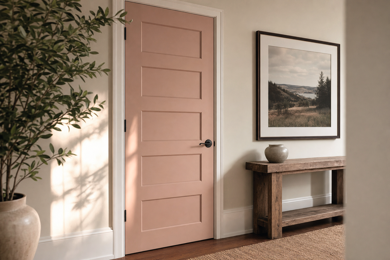 Western Ridge by Valspar on interior-doors