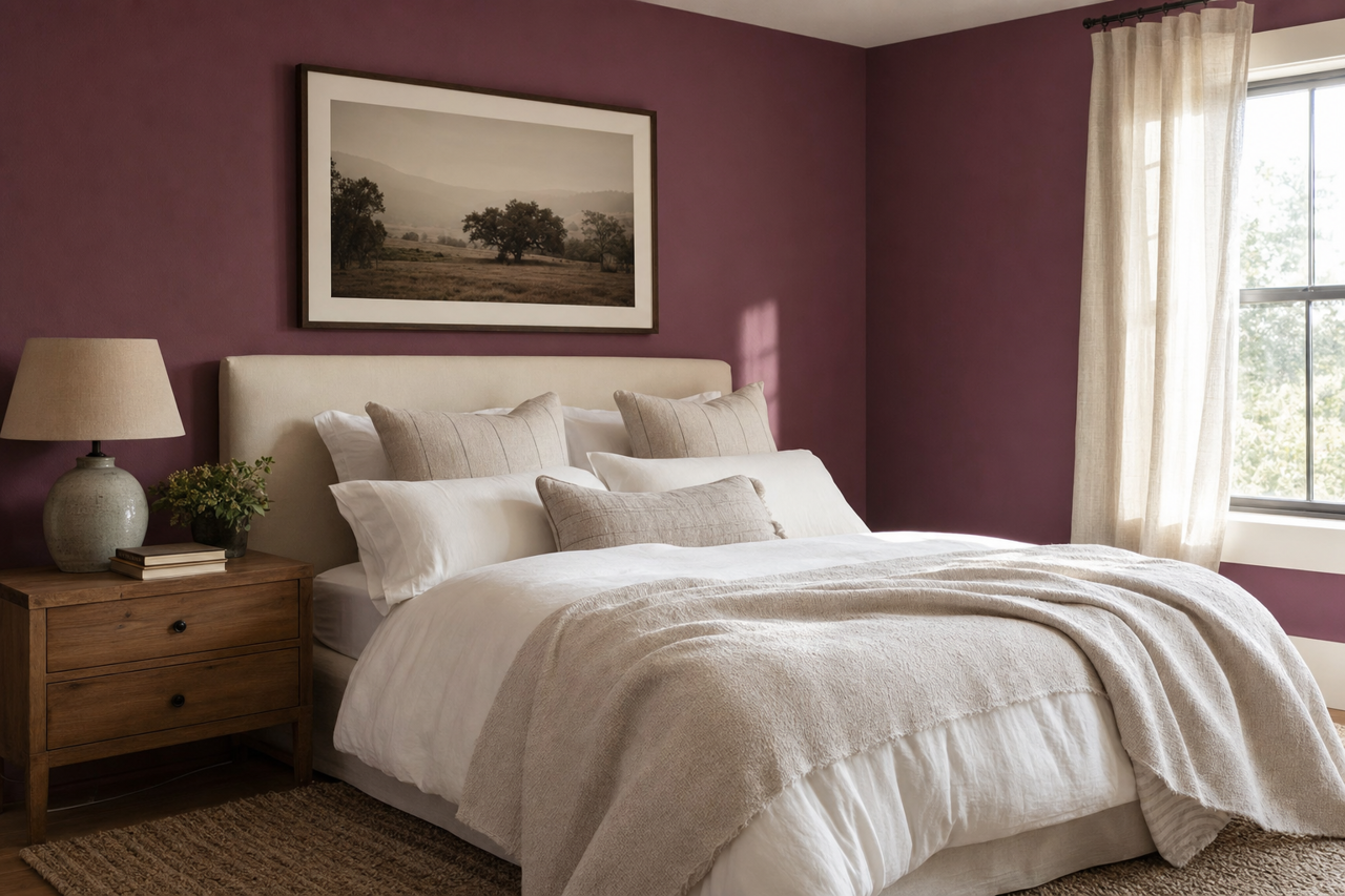Magician's Cloak by Valspar on interiors