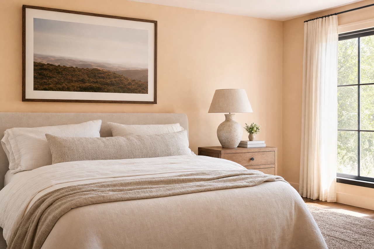 Bride by Benjamin Moore on interiors