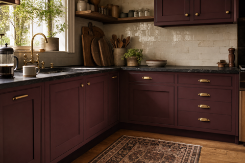 Ancient Burgundy by Valspar