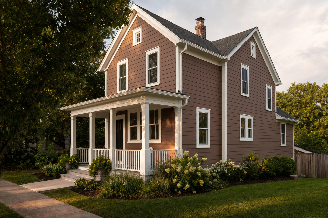 Cowboy by Benjamin Moore on exterior