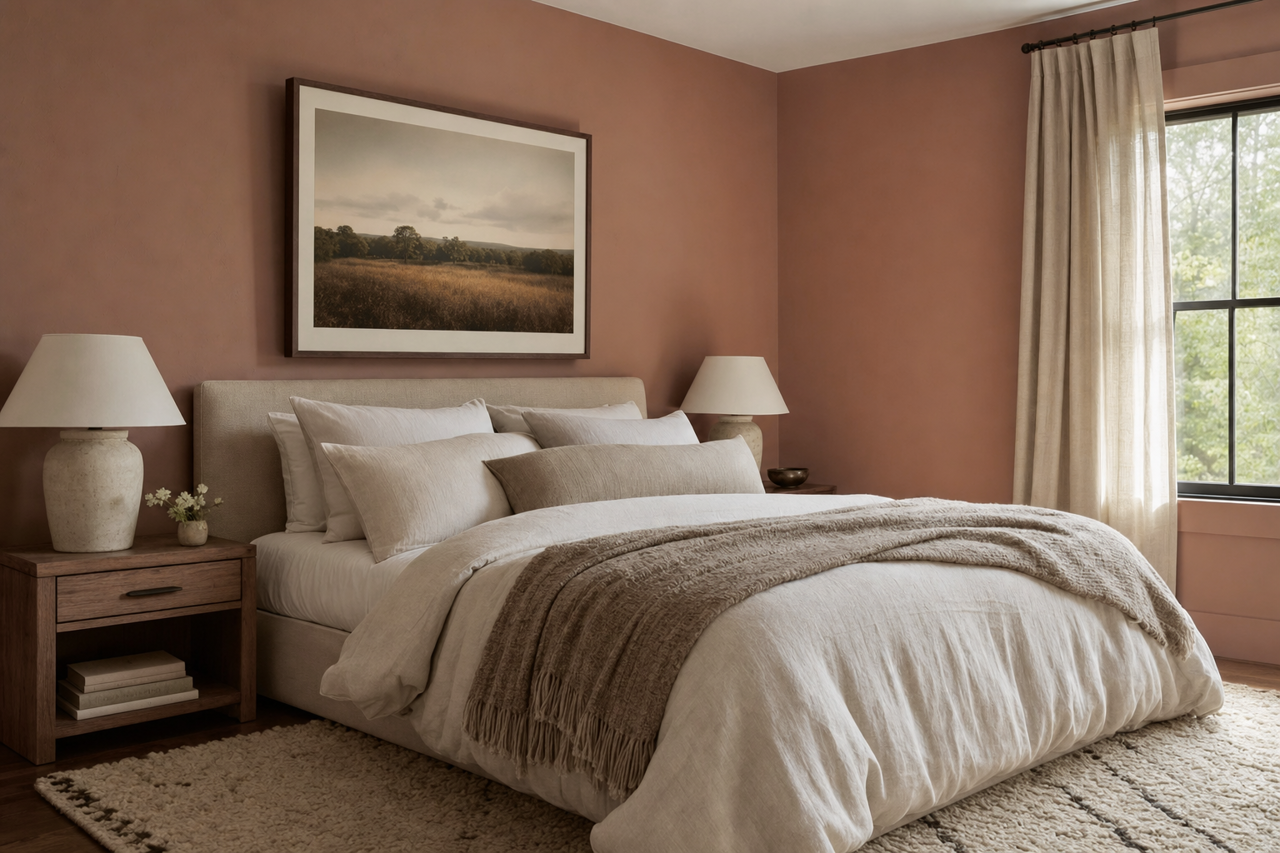 Cowboy by Benjamin Moore on interiors