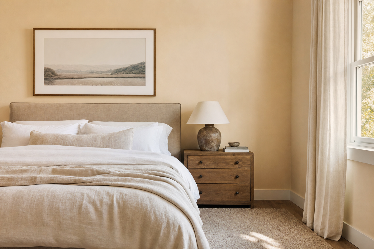 Ionic Column by Benjamin Moore on interiors