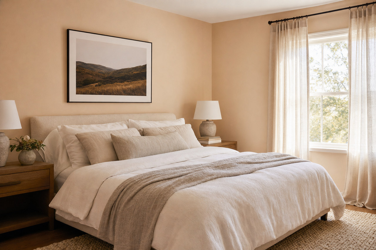 Dusty by Benjamin Moore on interiors