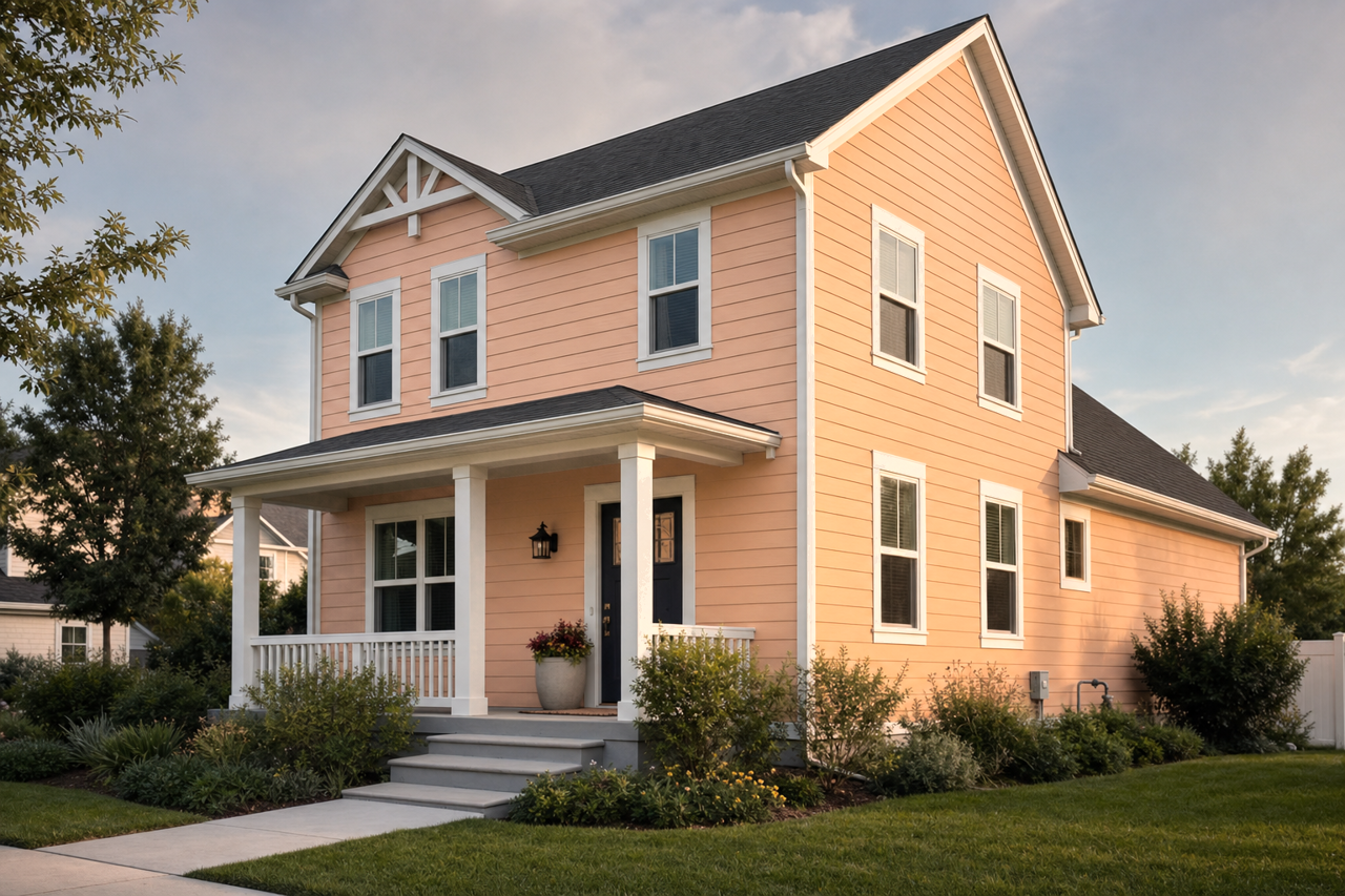 Casabella by Benjamin Moore on exterior