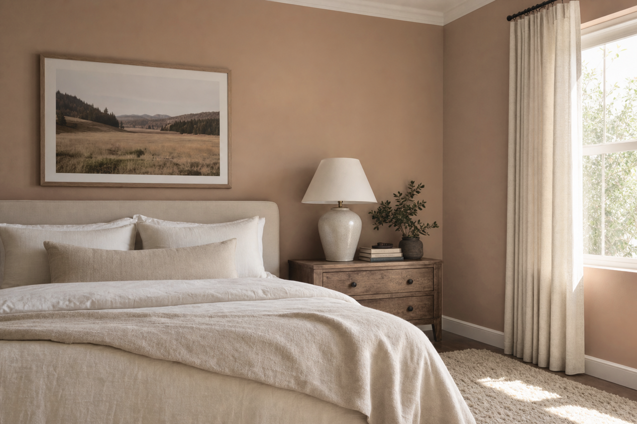 Woodacres by Benjamin Moore on interiors