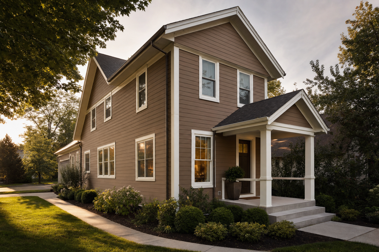 Maple by Benjamin Moore on exterior