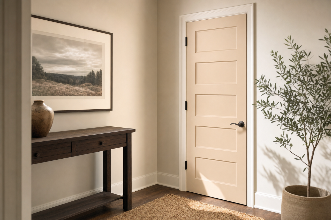 Tucson by Benjamin Moore on interior-doors