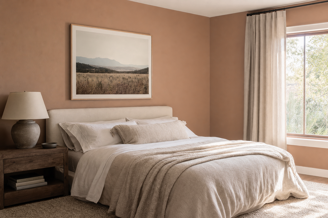Firewood by Benjamin Moore on interiors