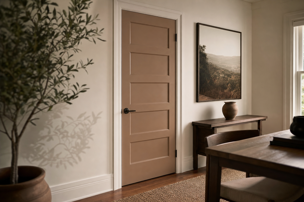 Spanish by Benjamin Moore on interior-doors