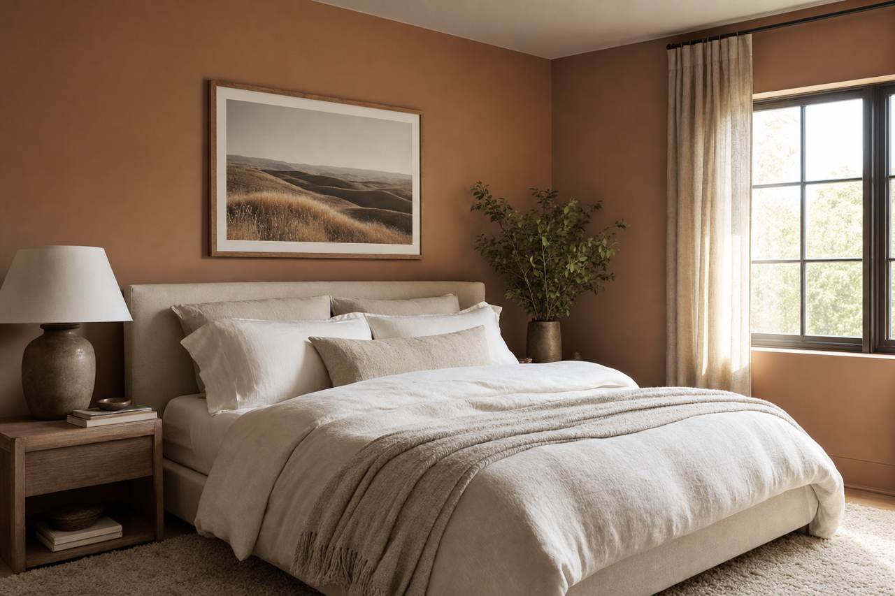 Coconut by Benjamin Moore on interiors