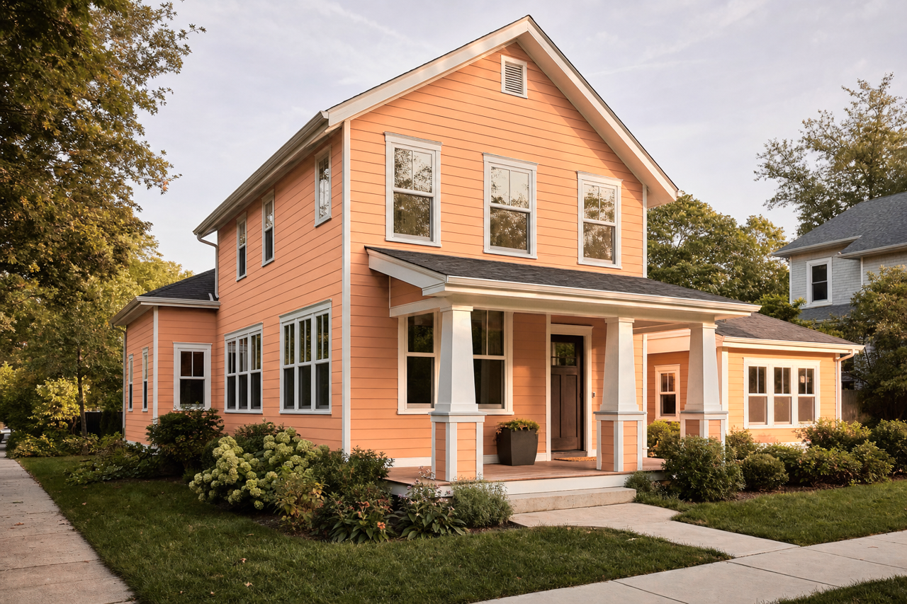 Sweet by Benjamin Moore on exterior
