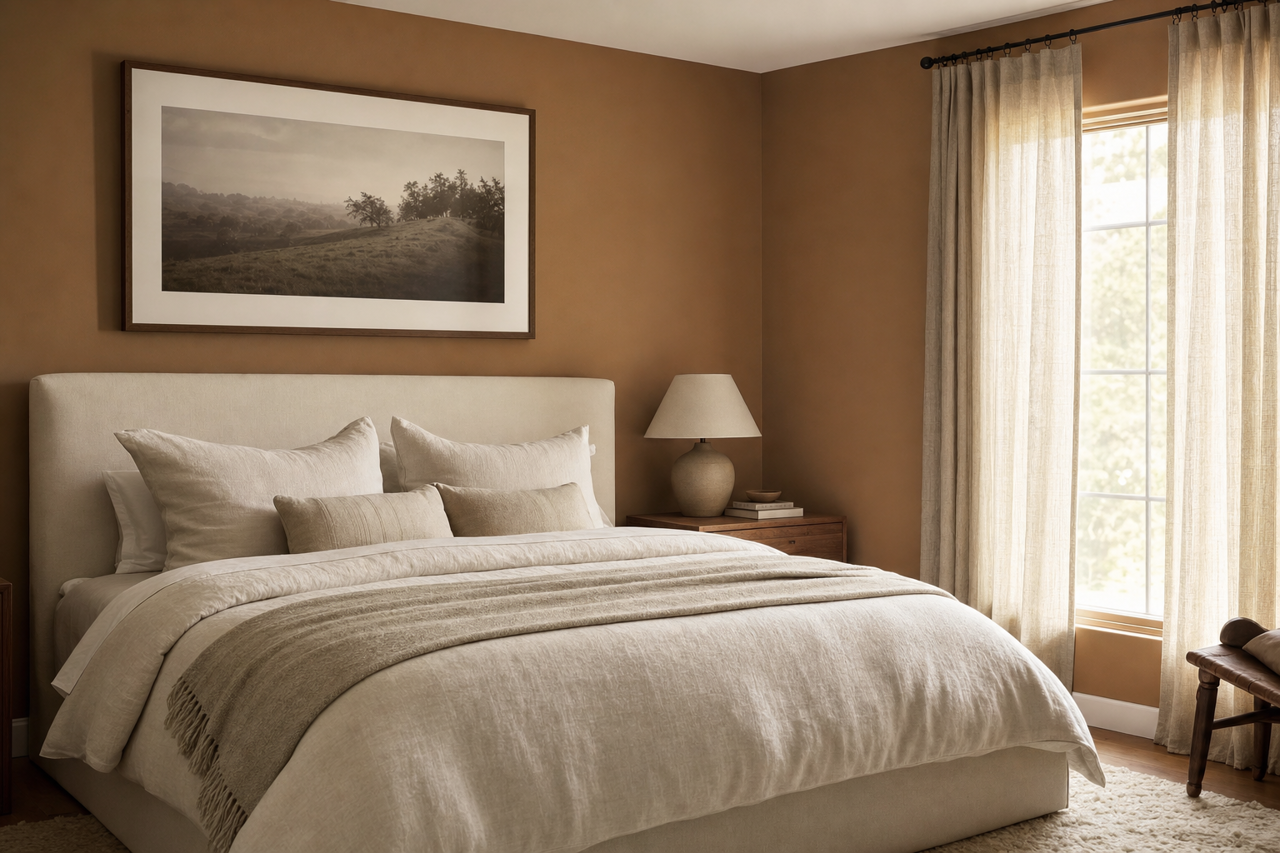 Deer Trail by Benjamin Moore on interiors