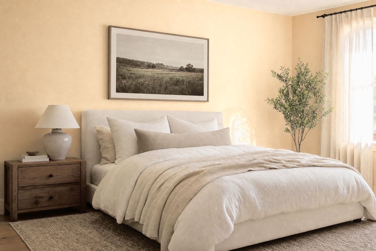 Everlasting by Benjamin Moore on interiors