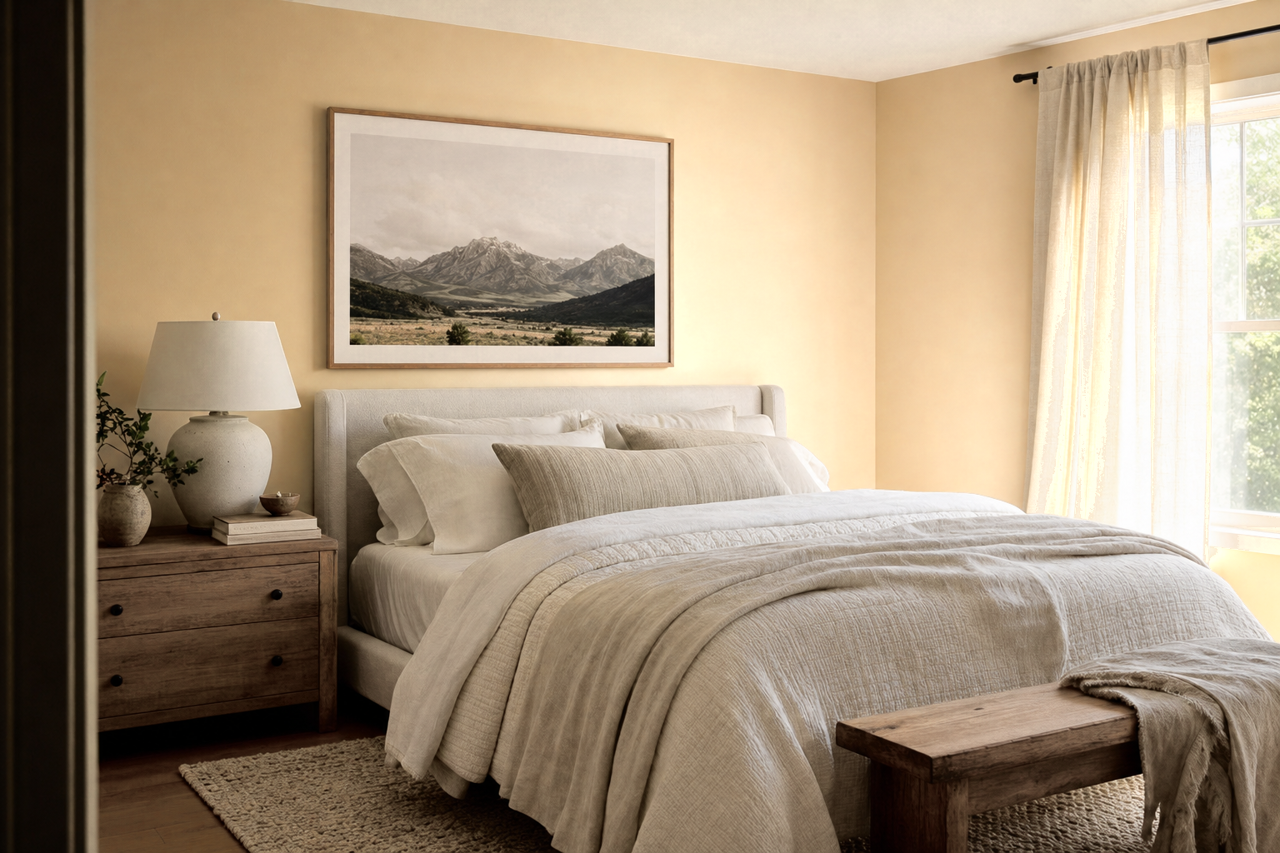Stone House by Benjamin Moore on interiors