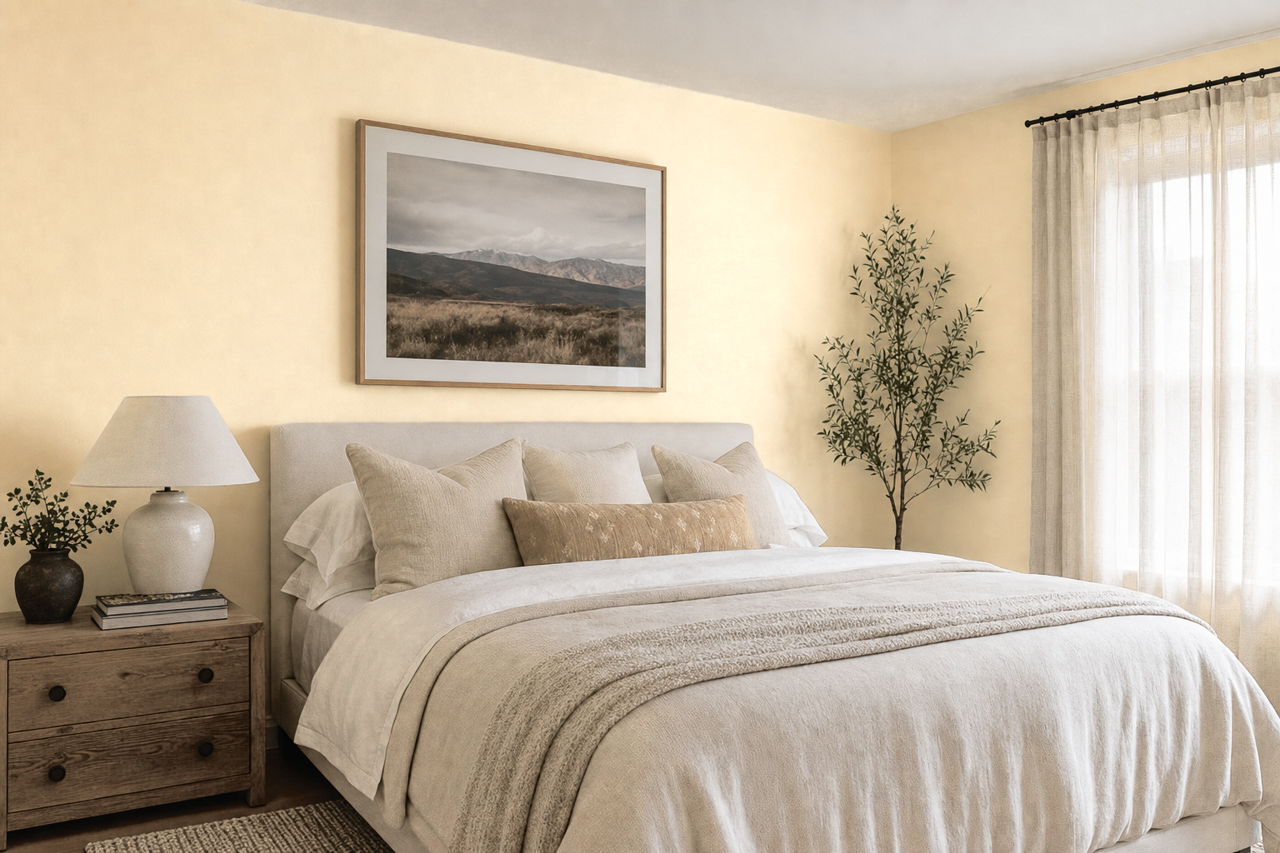 Lighthouse by Benjamin Moore on interiors