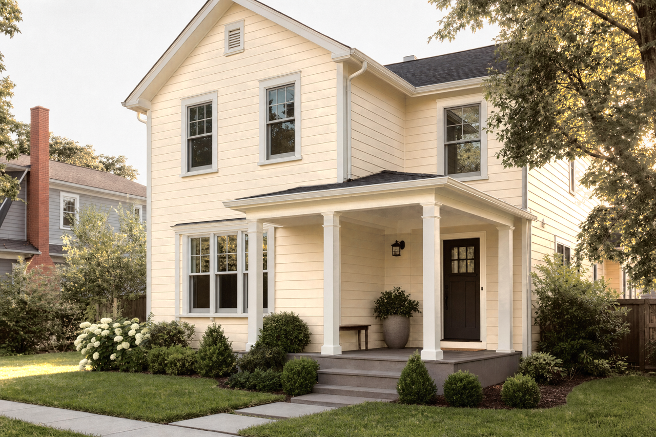 Lady by Benjamin Moore on exterior