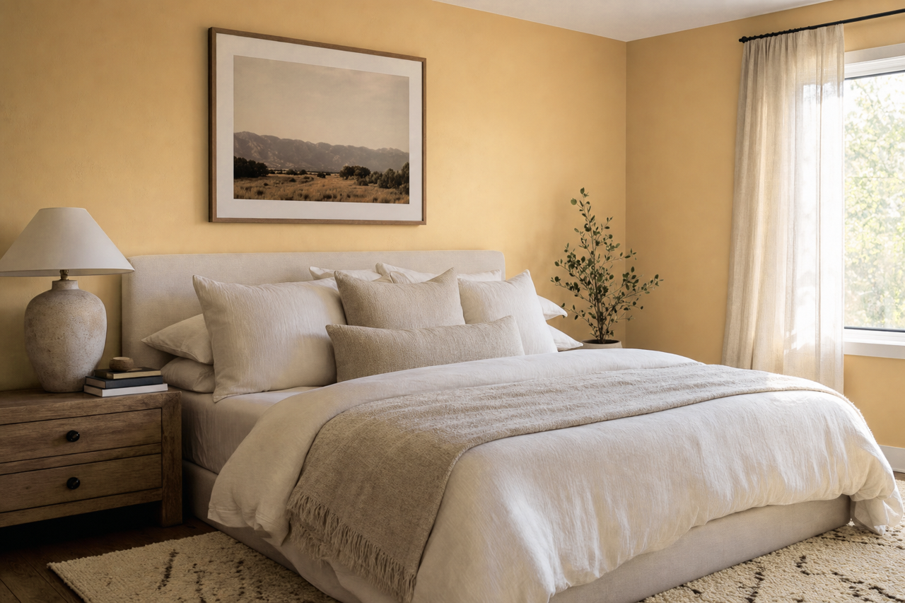 Deer Path by Benjamin Moore on interiors
