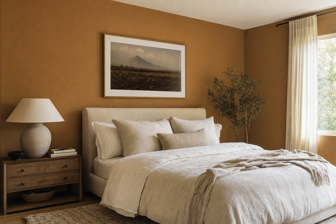 Toasted by Benjamin Moore on interiors