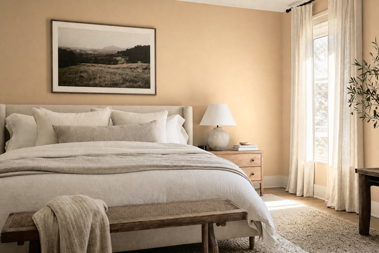 Sierra by Benjamin Moore on interiors