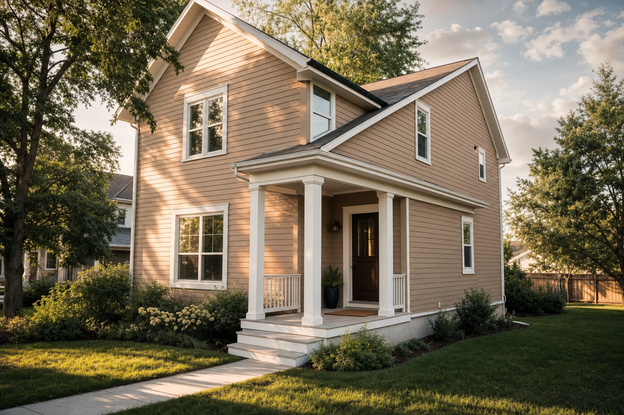 Algonquin by Benjamin Moore on exterior