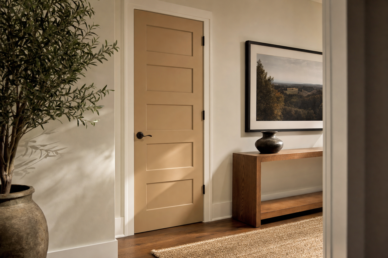 Algonquin by Benjamin Moore on interior-doors