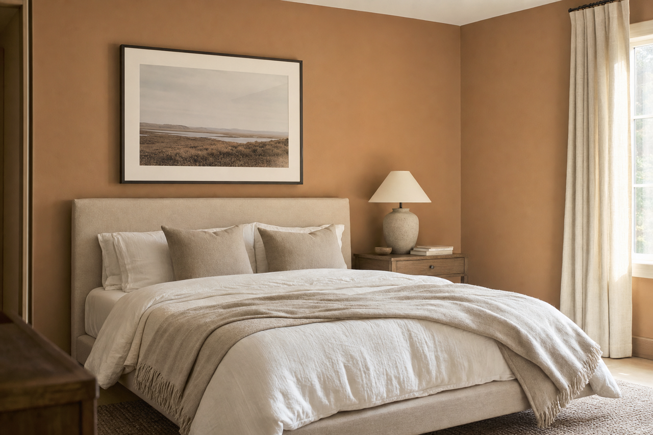 Edgewood Rocks by Benjamin Moore on interiors