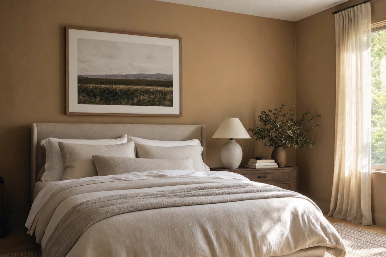 Maple Valley by Benjamin Moore on interiors