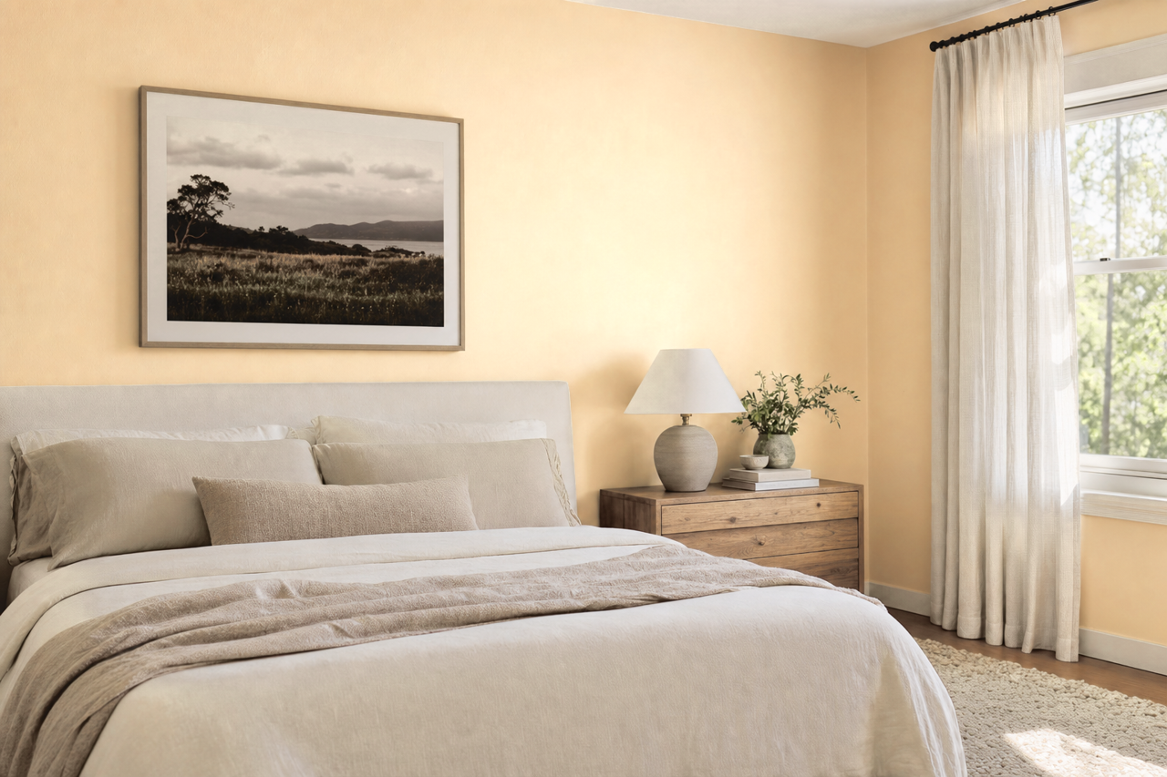Mohair by Benjamin Moore on interiors