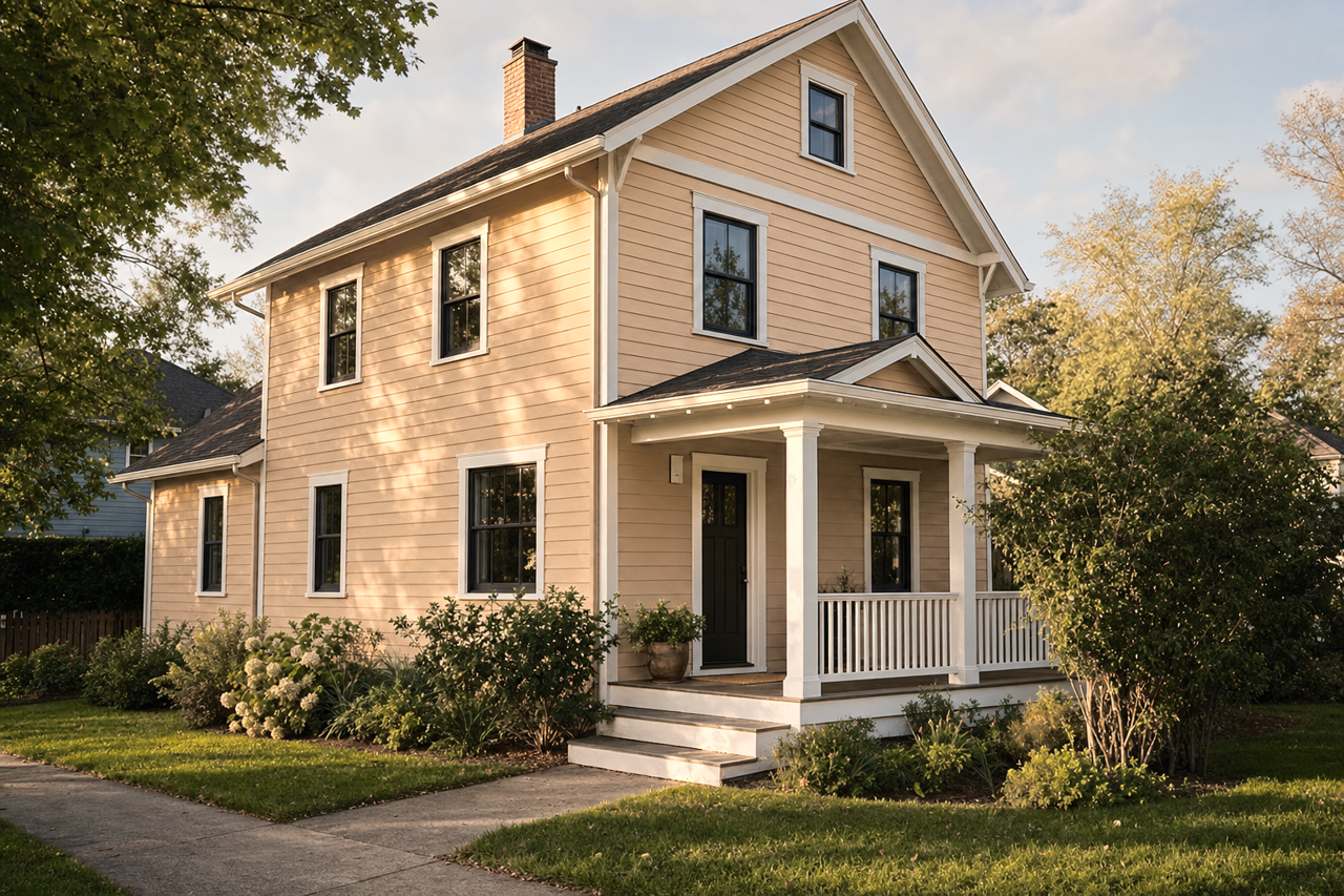 Brunswick by Benjamin Moore on exterior