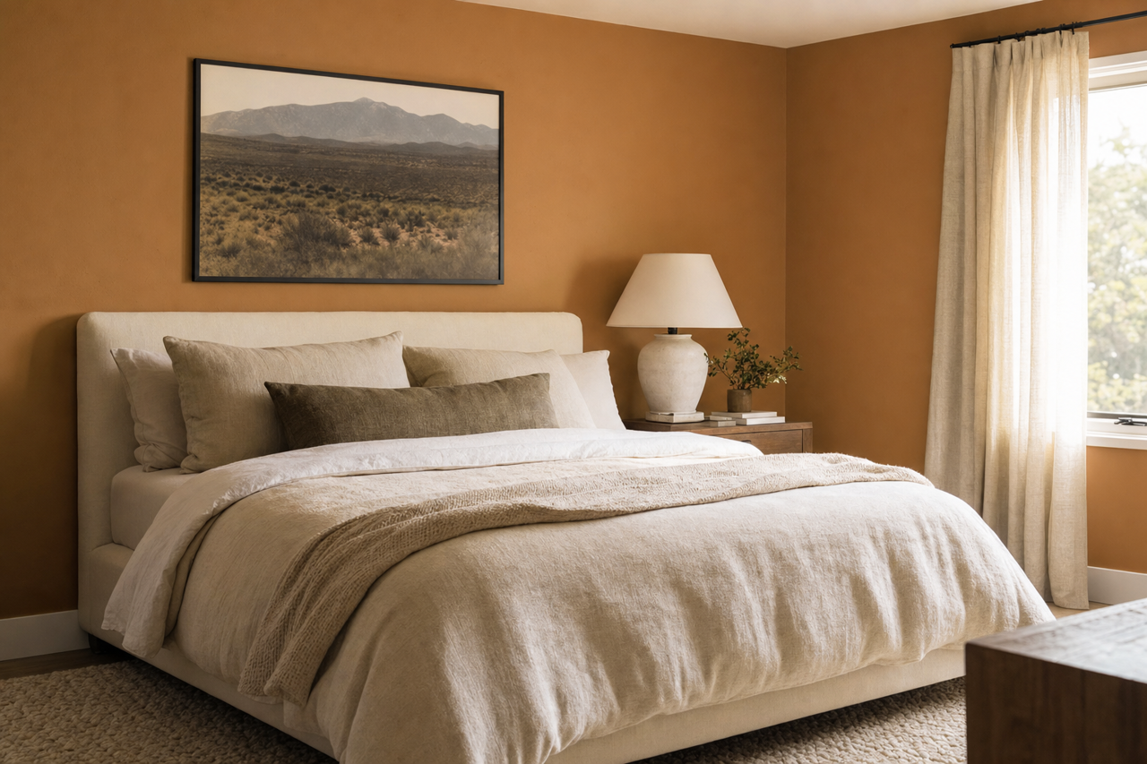 Gettysburgh by Benjamin Moore on interiors