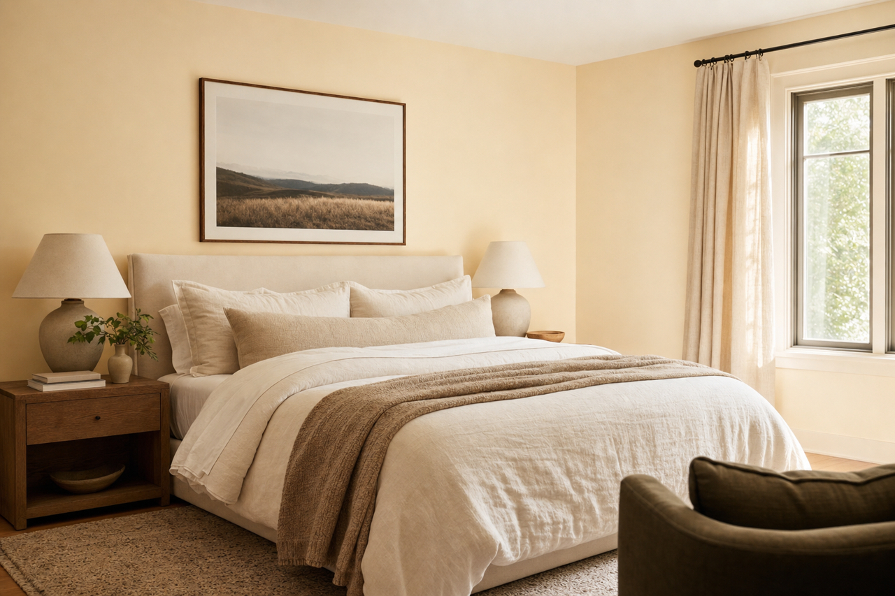 Wood Ash by Benjamin Moore on interiors