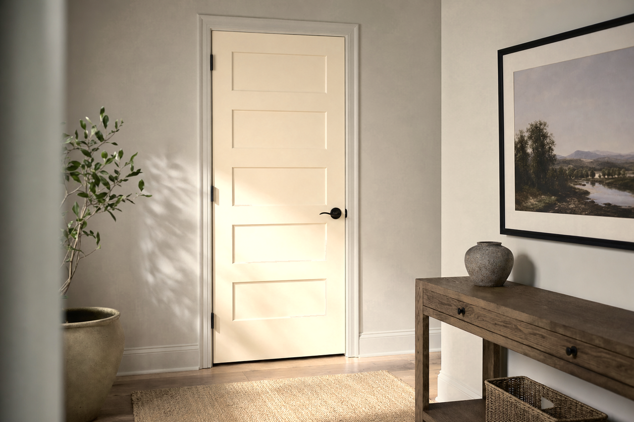Sand Dunes by Benjamin Moore on interior-doors