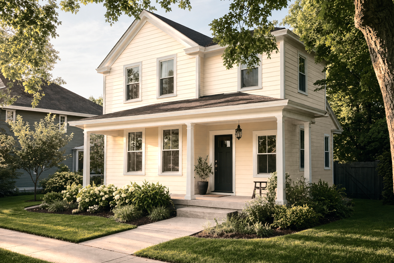 Malton by Benjamin Moore on exterior