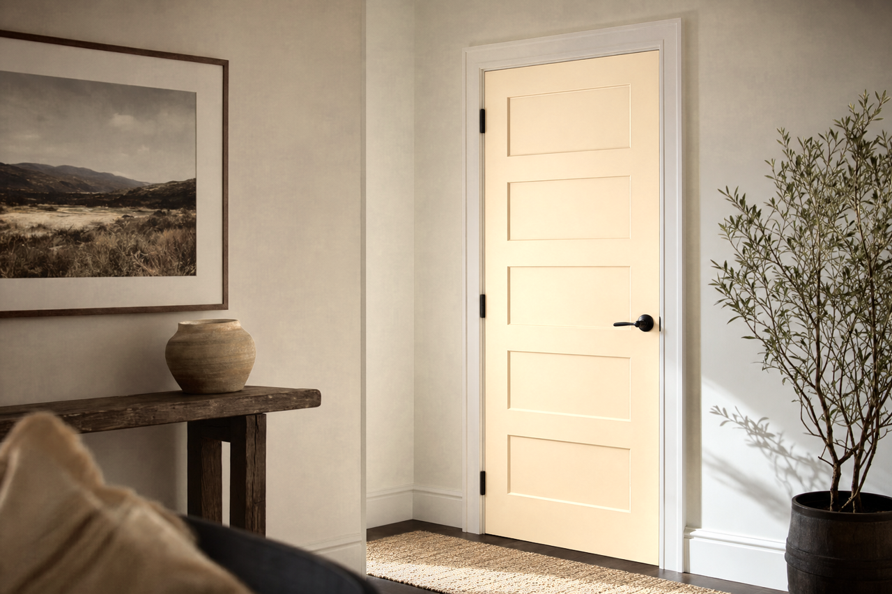 Malton by Benjamin Moore on interior-doors