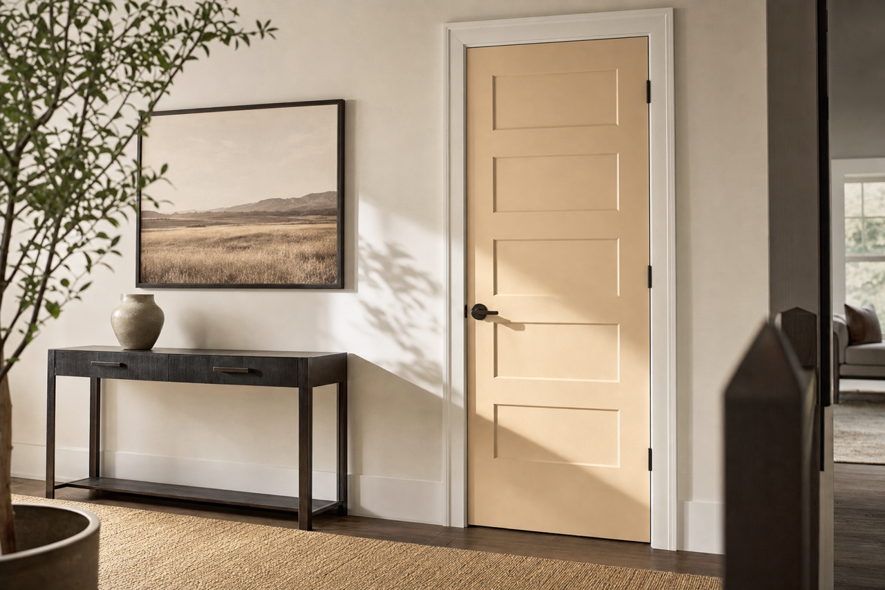 Fairway by Benjamin Moore on interior-doors